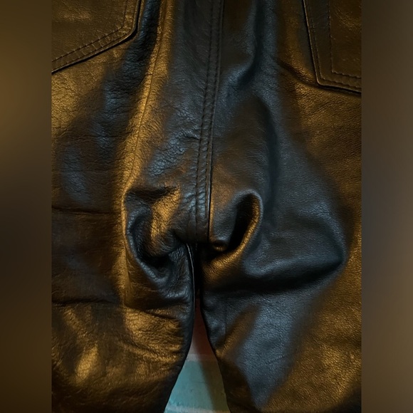JJ Williams Made in England Real Leather Pants size 30 - Picture 8 of 8